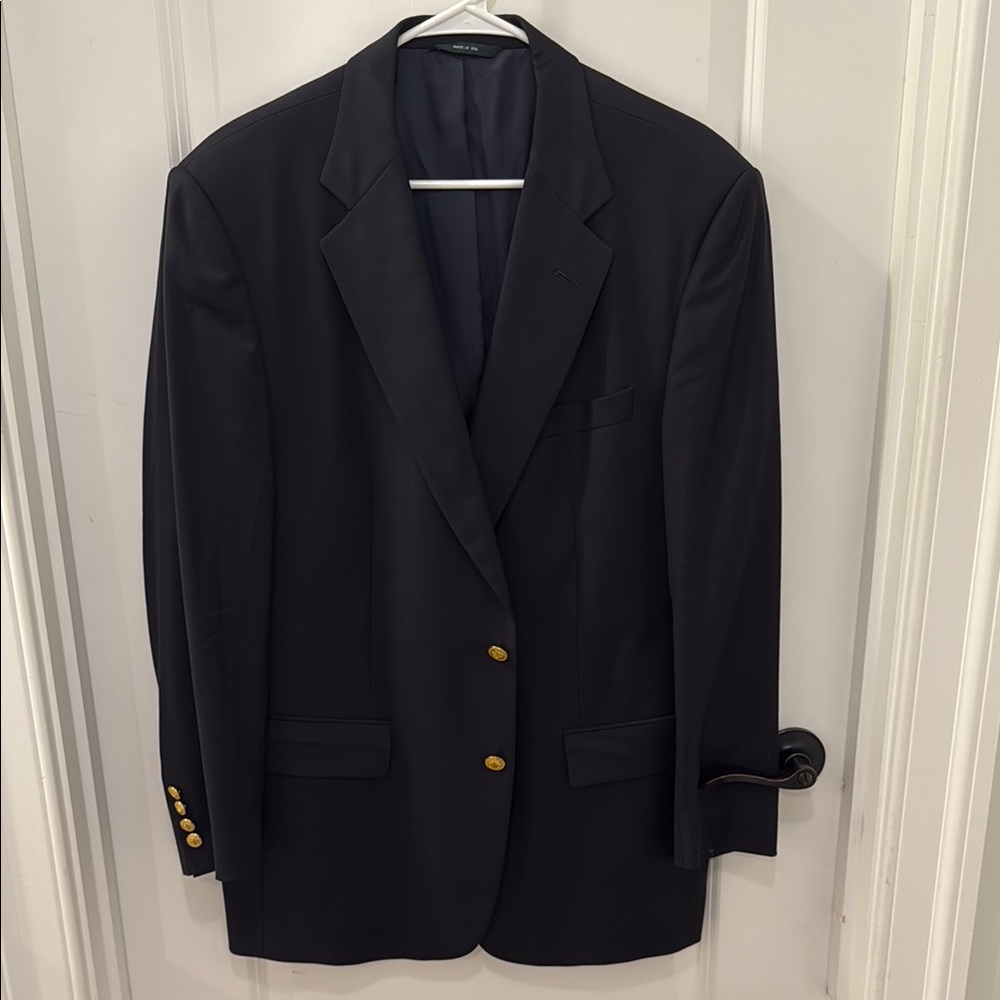 Brooks Brothers x Loro Piana Black Suit Jacket